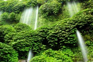 Lombok, cascades, randonnée