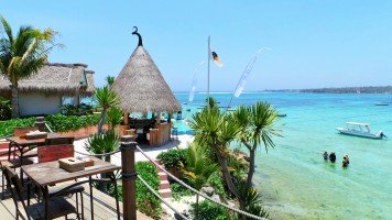 Nusa Lembongan, plage, algues, Bali, Nusa Ceningan